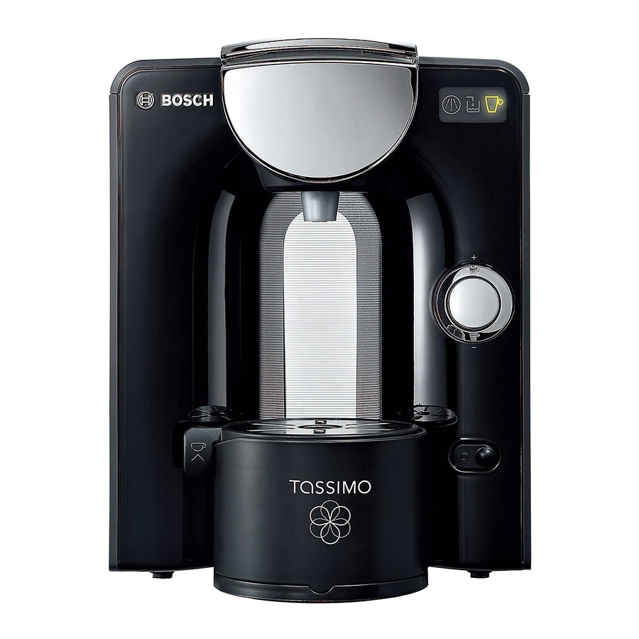 Bosch Tassimo TAS 55xxGB serie Handbücher