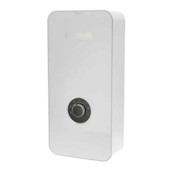 Bosch Tronic 5000 TR5001 11 ESOB Installations- Und Bedienungsanleitung