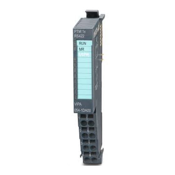 YASKAWA SLIO FM 054-1DA00 Handbuch