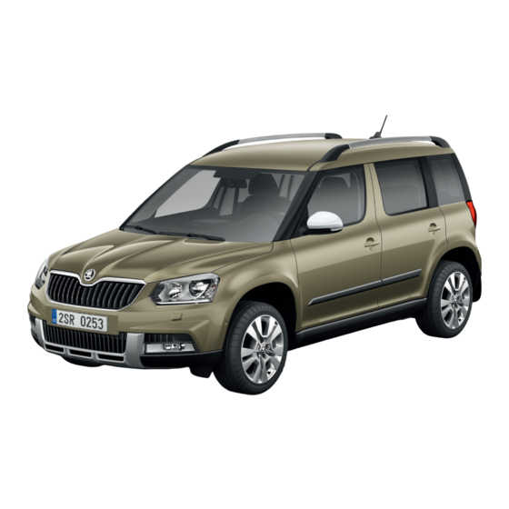 Skoda Yeti 2015 Handbücher