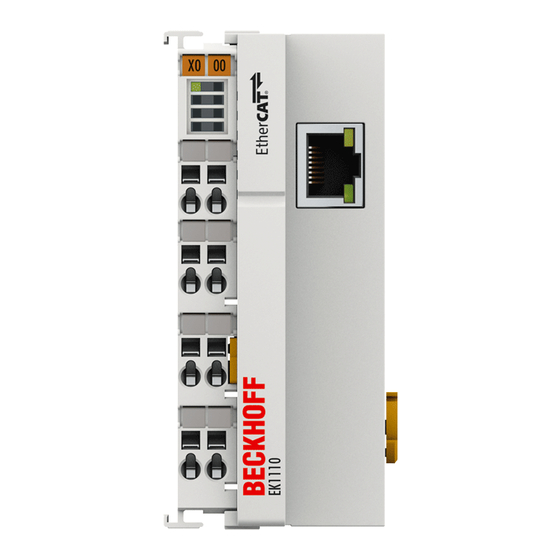 Beckhoff EK1110 Dokumentation