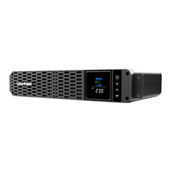 CyberPower CP1200EIPFCRM2U Bedienungsanleitung
