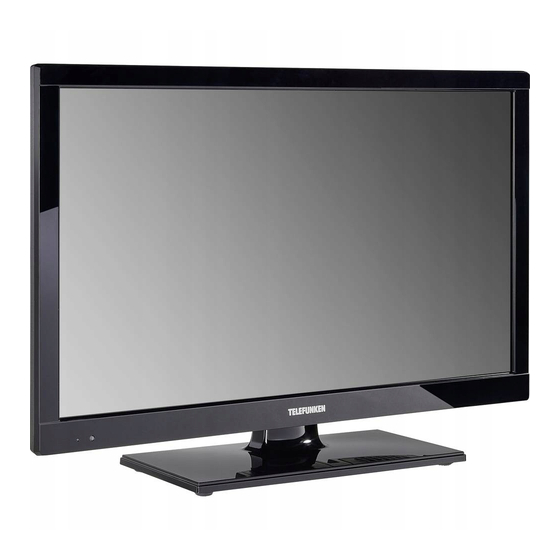 Telefunken LCD B22F340B Bedienungsanleitung