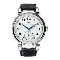 iwc DA VINCI AUTOMATIC Bedienungsanleitung
