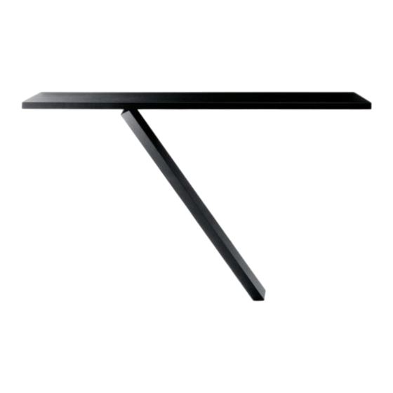 Desalto Element Console Montageanleitung