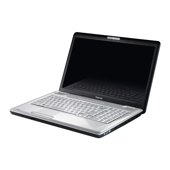 Toshiba L550 Benutzerhandbuch