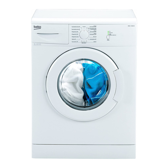 Beko WML 15106 NE Bedienungsanleitung