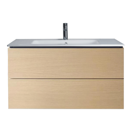 Duravit L-Cube LC 6242 Montageanleitung