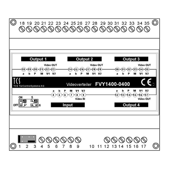 TCS FVY1400-0400 Produktinformation