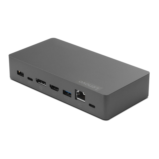 Lenovo Thunderbolt 3 Essential Dock Benutzerhandbuch