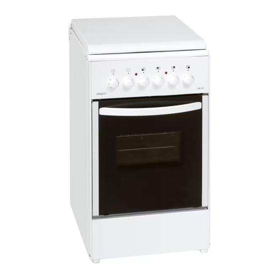 exquisit EH10.3F2 Gebrauchs- Und Montageanweisung
