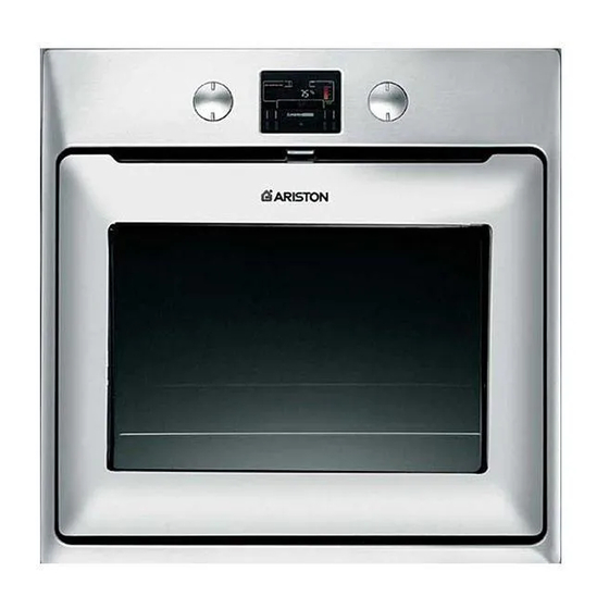 Hotpoint Ariston FO 98 P.1 Installations- Und Bedienungshinweise