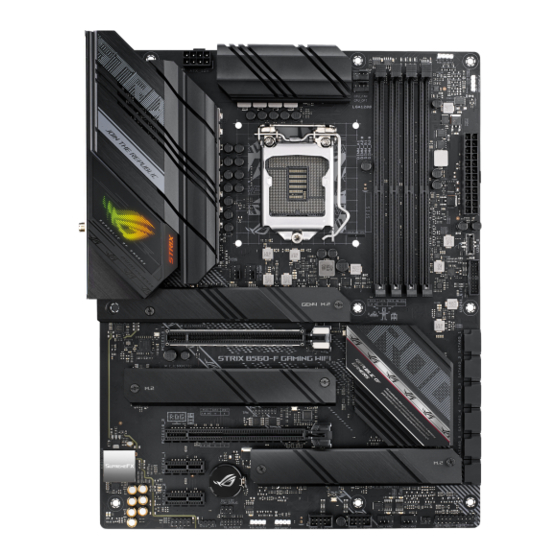 Asus ROG STRIX B560-F GAMING Series Schnellstartanleitung