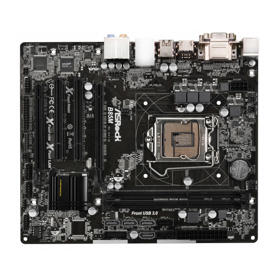 ASROCK B85M Bedienungsanleitung