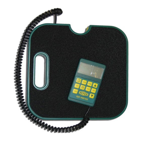 Refco REF-METER Bedienungsanleitung