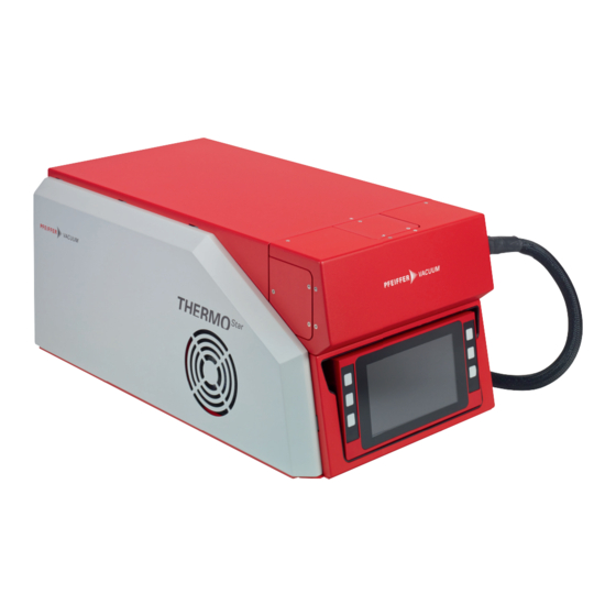 Pfeiffer Vacuum GSD 350 OMNISTAR Betriebsanleitung