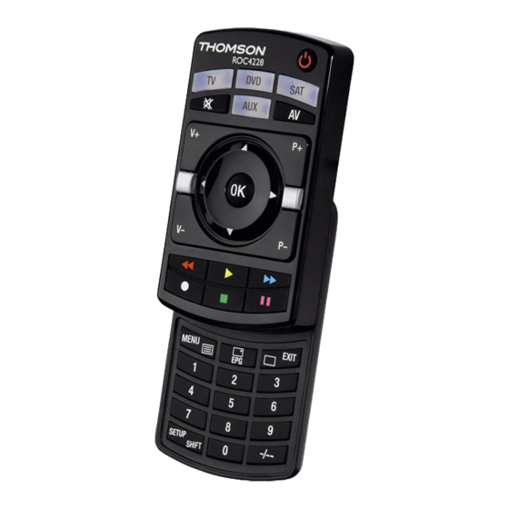 THOMSON ROC4228 Bedienungsanleitung