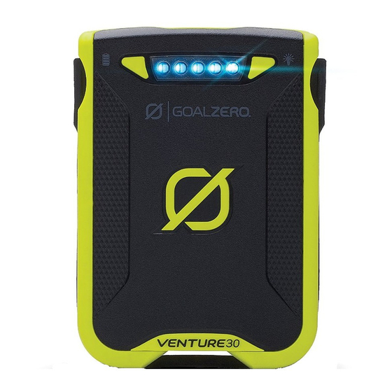 Goalzero Venture 30 Bedienungsanleitung