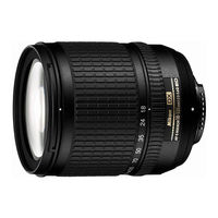 Nikon AF-S DX Zoom-Nikkor 18-135mm f/3.5-5.6 IF-ED Bedienungsanleitung