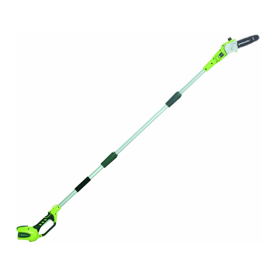 GreenWorks G24PS20 Bedienungsanweisung