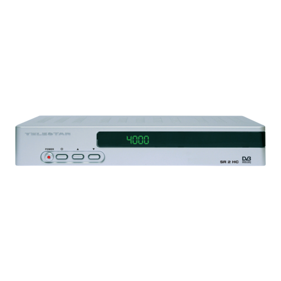 Telestar SR 2 HC Bedienungsanleitung