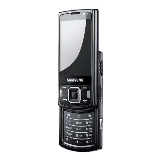 Samsung I8510 Bedienungsanleitung