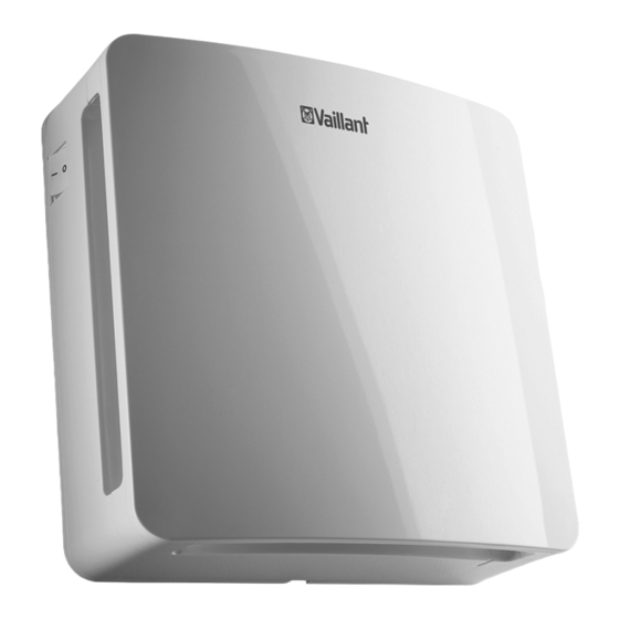Vaillant recoVAIR VAR 60/1 DW Betriebsanleitung