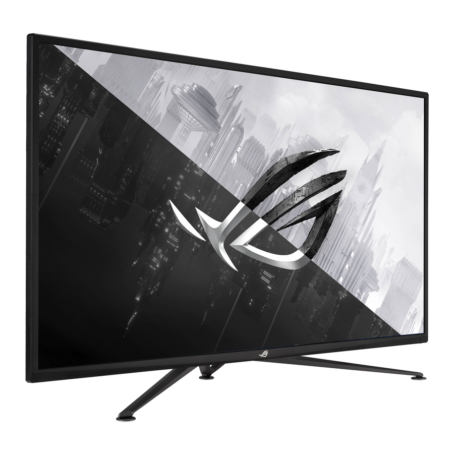Asus ROG Strix XG43UQ Bedienungsanleitung