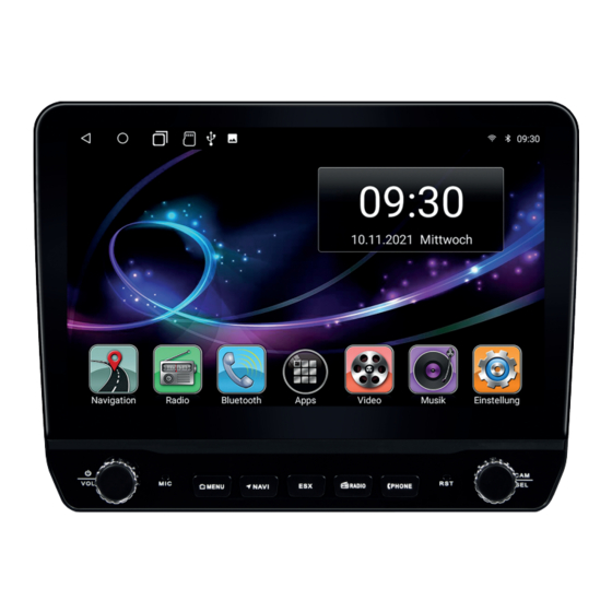 ESX VISION ANDROID Serie Einbauanleitung