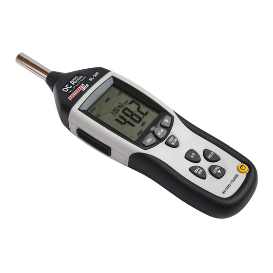 VOLTCRAFT SL-300 Bedienungsanleitung