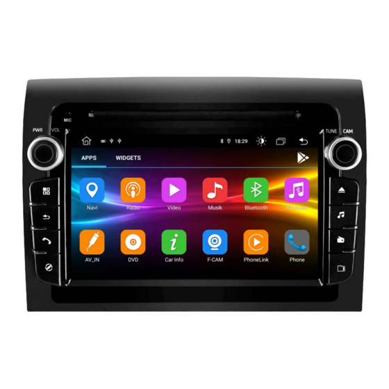 ESX VISION ANDROID-Serie Einbauanleitung