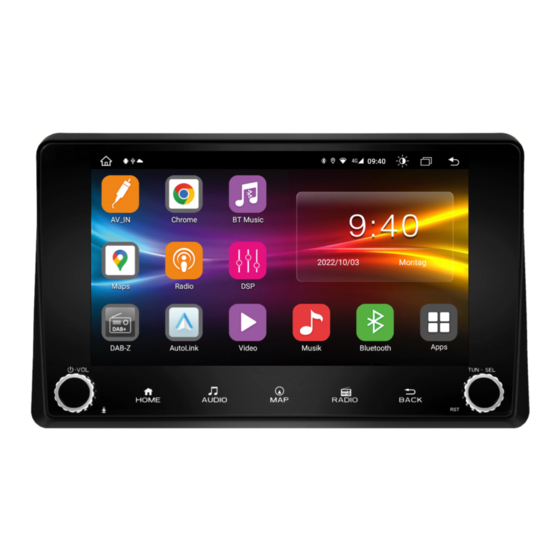 ESX VISION ANDROID Serie Einbauanleitung