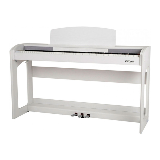 Gewa DP 220 G Bedienungsanleitung