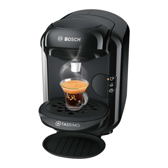 Bosch TASSIMO TAS1402 Gebrauchsanleitung