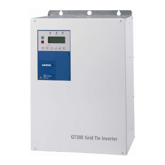 Xantrex GT30E 30 kW Betriebsanleitung