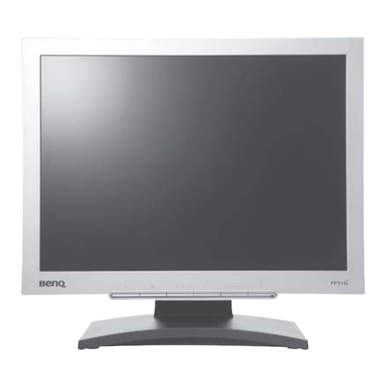 BenQ FP51G+ Benutzerhandbuch