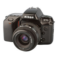Nikon F70D Bedienungsanleitung