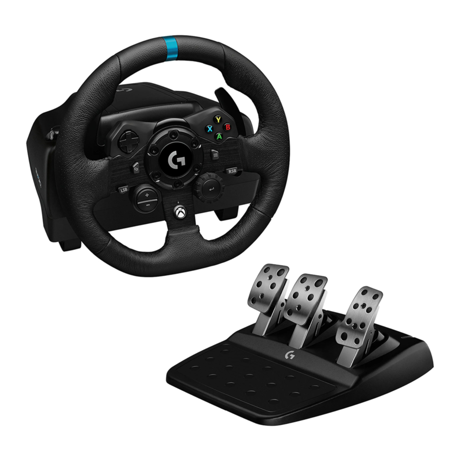 Logitech Trueforce G923 Bedienungsanleitung