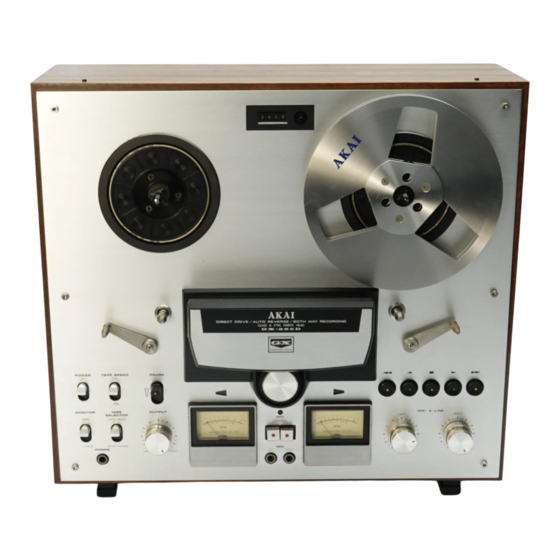 Akai GX-256D Bedienungsanleitung