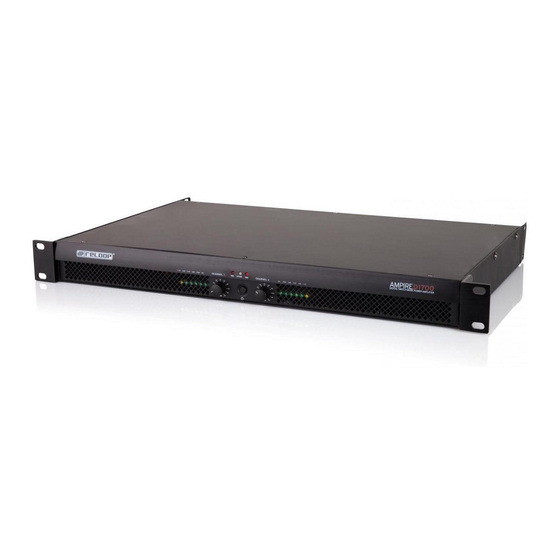 Reloop AmPIRE D1700 Bedienungsanleitung