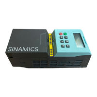 Siemens SINAMICS G120 Betriebsanleitung