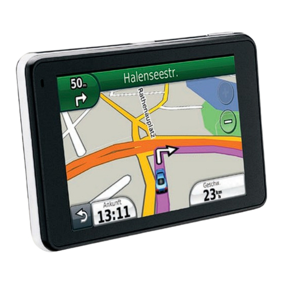 Garmin Nüvi 3700-Serie Benutzerhandbuch