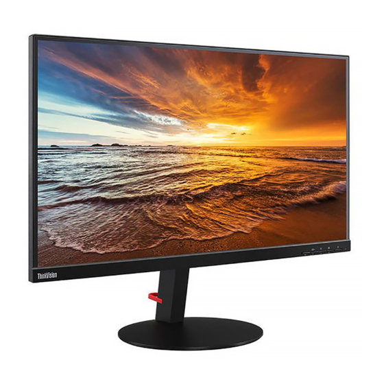Lenovo ThinkVision P27u-10 Bedienungsanleitung