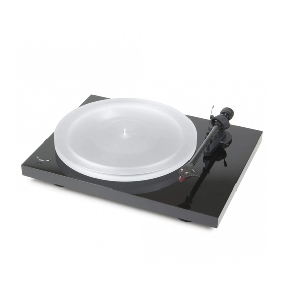 Pro-Ject Audio Systems Debut Carbon Esprit Bedienungsanleitung
