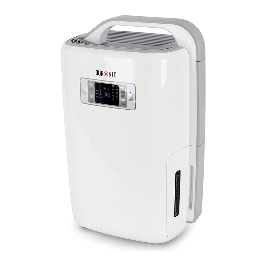 Duronic DH20 Dehumidifier Handbücher