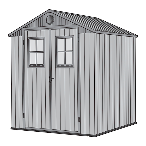 Keter DARWIN 6x6W Gebrauchsanleitung