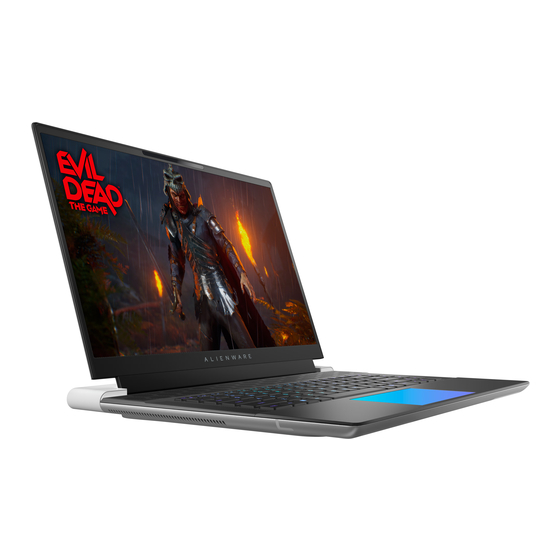 Alienware x16 R2 Benutzerhandbuch