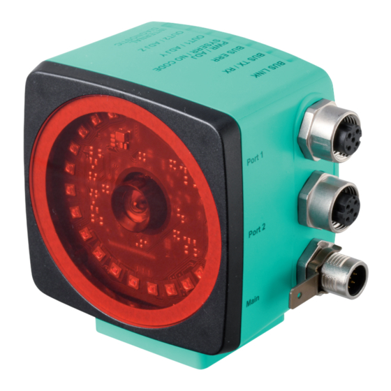 Pepperl+Fuchs PXV100-F200-B17-V1D Bedienungsanleitung