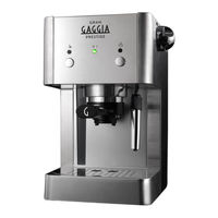 Gaggia RI8323/01 Bedienungsanleitung
