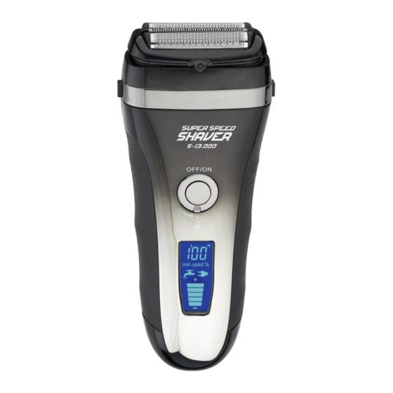 Eurotops Super Speed Shaver S-13.000 Handbücher